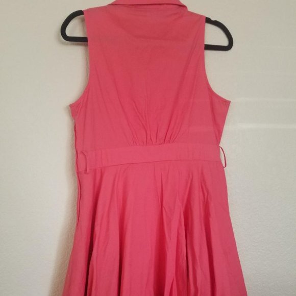 Fit and Flare Dress with buttons - Picture 5 of 6